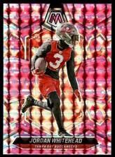 Jordan Whitehead 2024 Panini Mosaic #210 Camo Pink Buccaneers Football Card