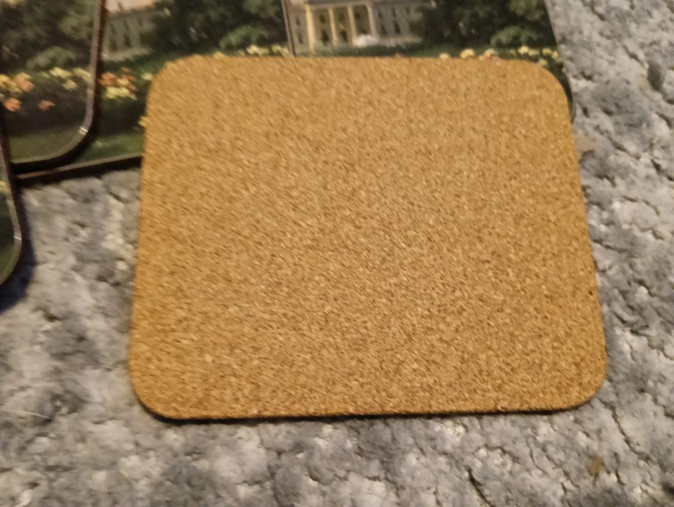 Vintage Jason Coasters (6) The White House 1914 John Ross Key Cork Back Boxed - Image 3 of 4