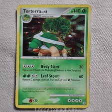 Pokemon Diamond & Pearl 17/130 Torterra - Holo Rare - Damaged on eBay