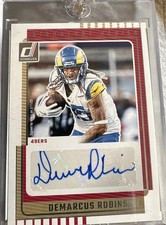 2025 Panini Donruss - Signature Series Demarcus Robinson #SS-DRN (AU)