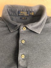 Polo Ralph Lauren Classic Fit Polo Shirt Mens XL Navy Blue Short Sleeve