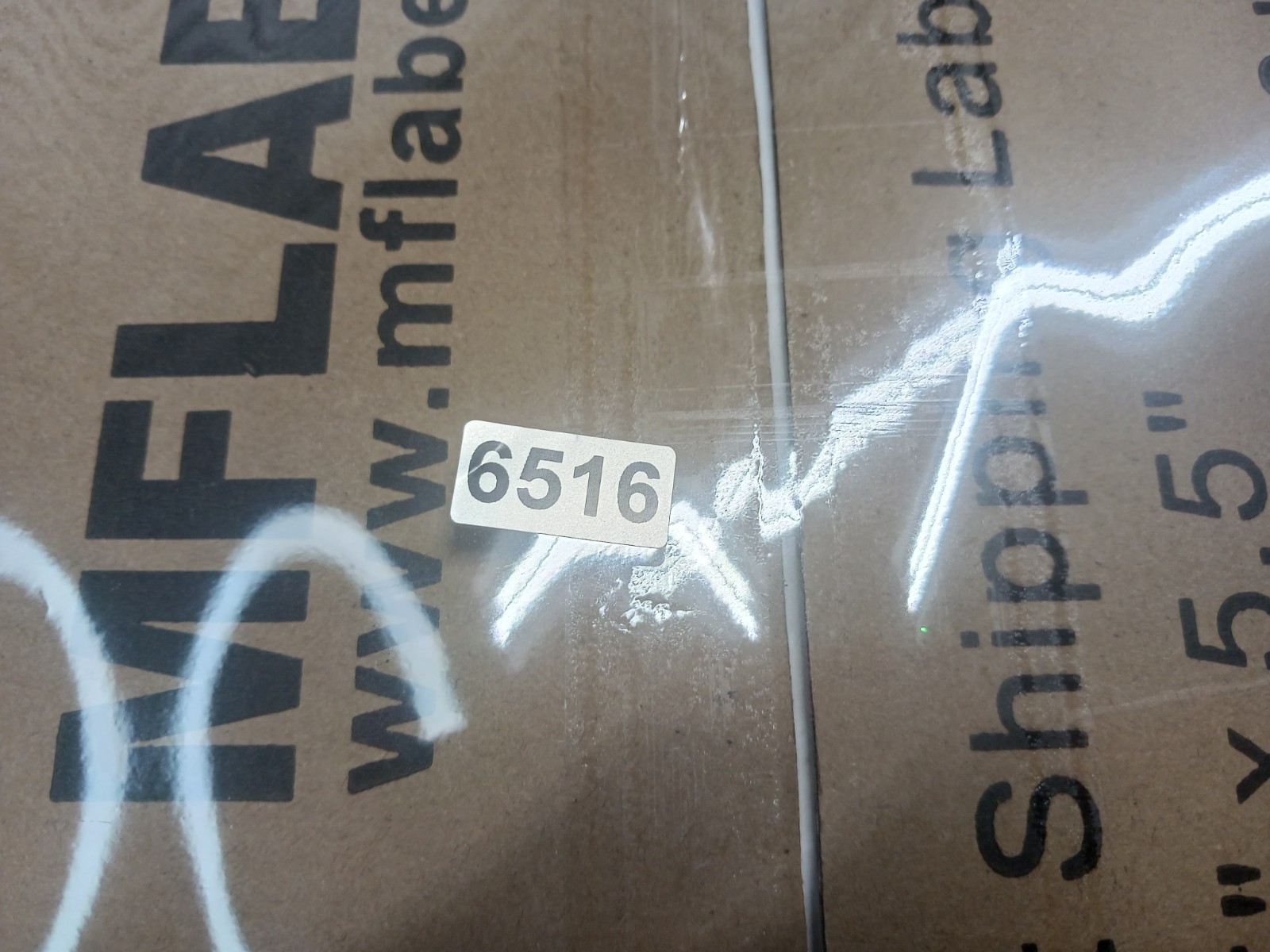 MFLable 8.5"x5.5" 100 Sheets = 200 Labels Half Sheet Shipping Labels