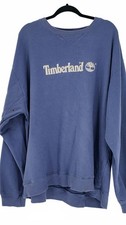 90s Timberland Sweatshirt XL Blue Faded Soft Vintage Streetwear