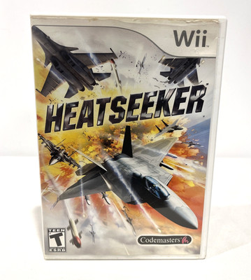 HEATSEEKER NINTENDO WII FIGHT TO WIN ORIGINAL GAME & CASE 2007 CODEMASTERS INC.
