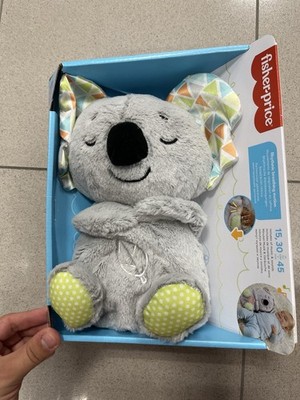 Fisher-Price Soothe  n Snuggle Koala Plüschtier mit Atmung, Timer & Musik GRT59