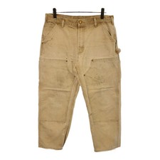 Carhartt Duck Double Knee Painter Pants W36 L28 Light Brown USA 00s Used