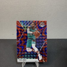 2019-20 Panini Mosaic Reactive Blue Prizm Tyus Jones #106 MEM