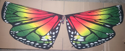 Adult Multi-Color Monarch Butterfly Wings – Halloween Costume Accessory