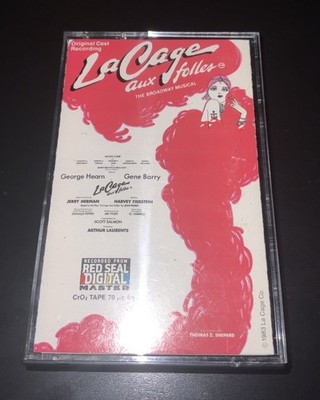 LA CAGE AUX FOLLES: ORIGINAL BROADWAY CAST (1983) Casette Tape