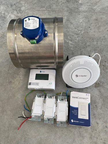 AirCycler G3 Home HVAC Ventilation Controller Makeup Air Damper Exhaust Fan Ctrl