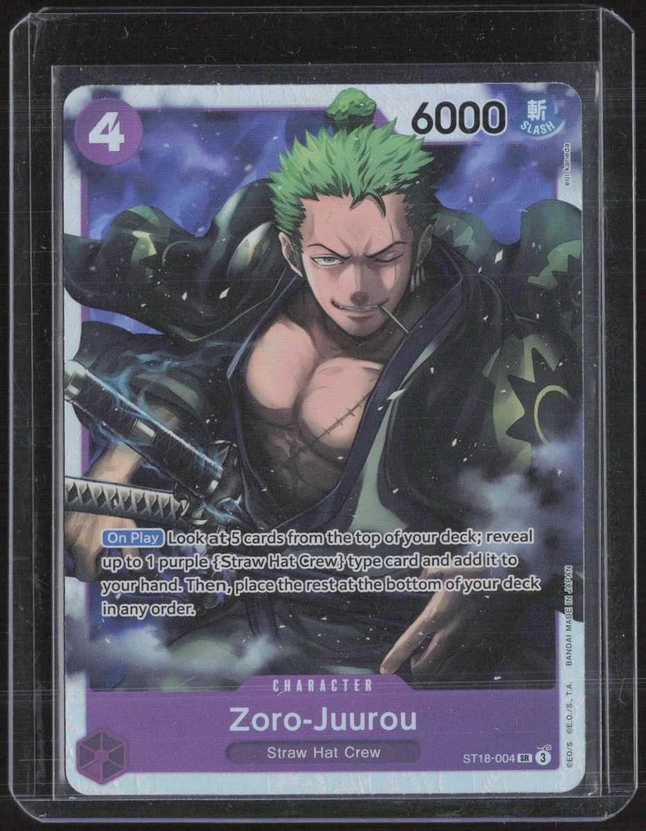 Zoro-Juurou ST18-004 Starter Deck 18: Purple Monkey.D.Luffy for