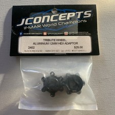 JConcepts Tribute 12mm Black Anodized Hex Ada...