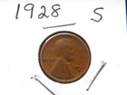 1928 (S) Lincoln Penny