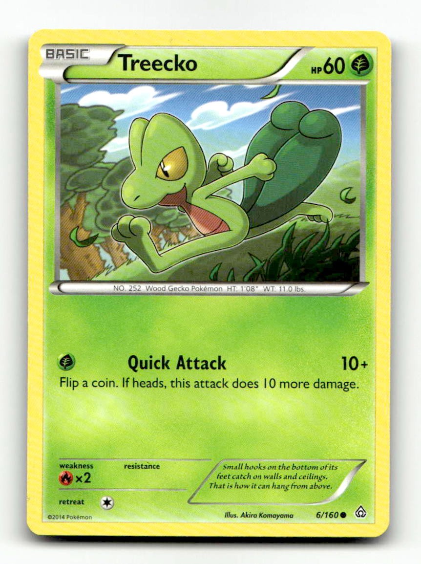 Treecko 6/160 Primal Clash Common HP
