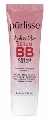 Purlisse Ageless Glow Serum BB Cream SPF 40 EXP 2028!!