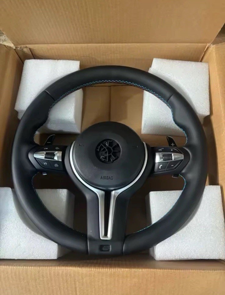 Volant BMW M Sport - Cuir - E87 E90 E91 E92 E84 E70 - Airbag Complet
