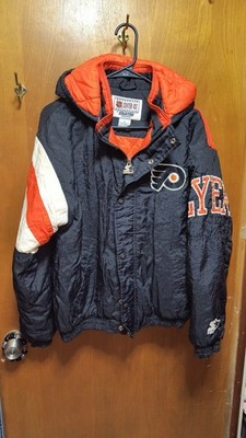NHL Flyers Pro Line Starer Jacket Vintage 90s NHL Hockey Size L