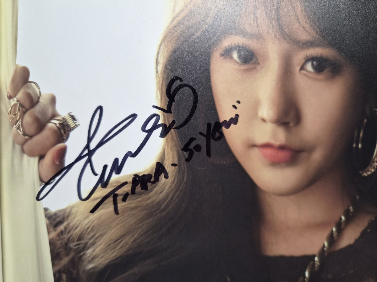 T-ARA [Again] All Member Autographed Signed Album TARA No.9 UNIQUE