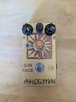 Analog Man Sun Face LG Analog Fuzz Effects Pedal for Electric Guitar