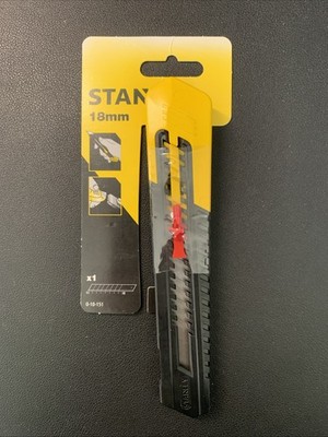 STANLEY Cuttermesser SM Klingenbreite 18 mm Länge 160 mm Kunststoff Nr. 0-10-151