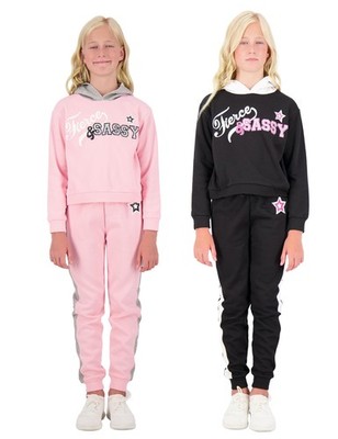 Sweet Butterfly Girls Jogger Sets 4 Piece Fashion Hoodie and Sweatpants Cloth...