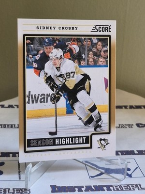 2012-13 Score Gold Rush Season Highlights #35 Sidney Crosby EX/NM *Notes