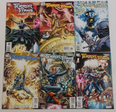 Terror Titans #1-6 VF complete series - Sean McKeever - Static Shock Ravager set