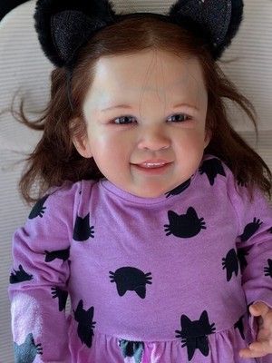 Renata by Marya Garza- Reborn Toddler by artist Margaret Stopnitsky (WAODA)