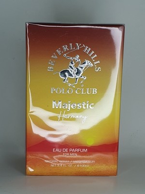 MAJESTIC HARMONY by BEVERLY HILLS POLO CLUB 3.4 fl oz 100ml EAU de PARFUM NIB
