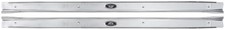 1964-67 Chevelle El Camino Door Sill Scuff Plates Body By Fisher - Stick On