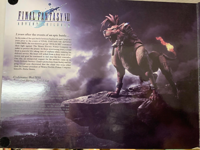 SQUARE ENIX PLAY ARTS KAI FINAL FANTASY VII ADVENT CHILDREN RED