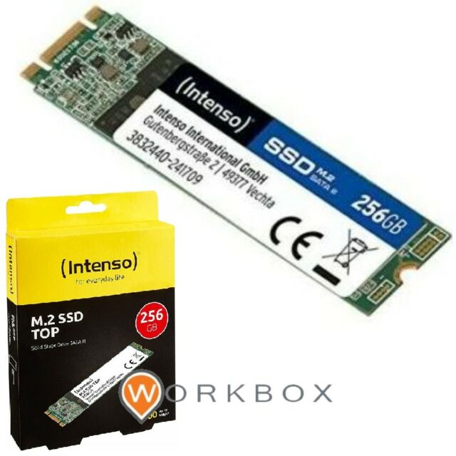 256Gb 2.5 Intenso SSD Interno SATA3 Nero