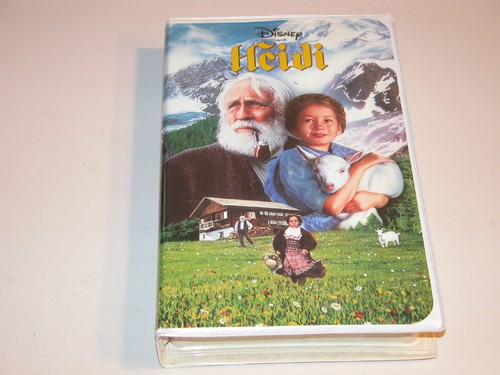 HEIDI 1994 VHS 2242 CLAMSHELL DISNEY PRESENTS HOME USE ONLY LIKE NEW - Picture 1 of 4