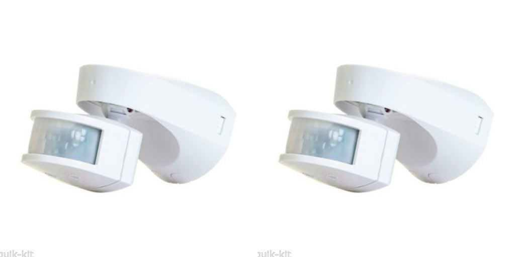 2 x Timeguard SLW2300 PIR Light Controllers 2300W – White