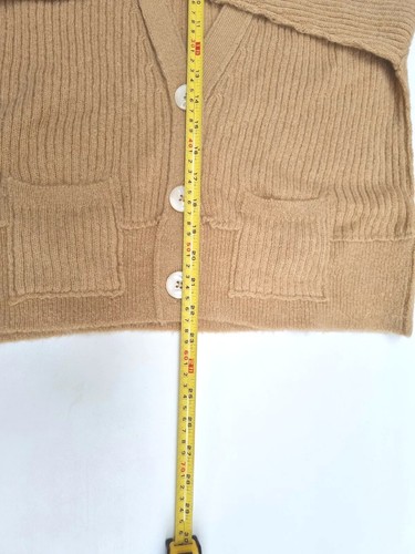 Free People Cardigan Mimosa Alpaca wool Cardigan Taupe Beige. Size X Large. - Picture 7 of 11