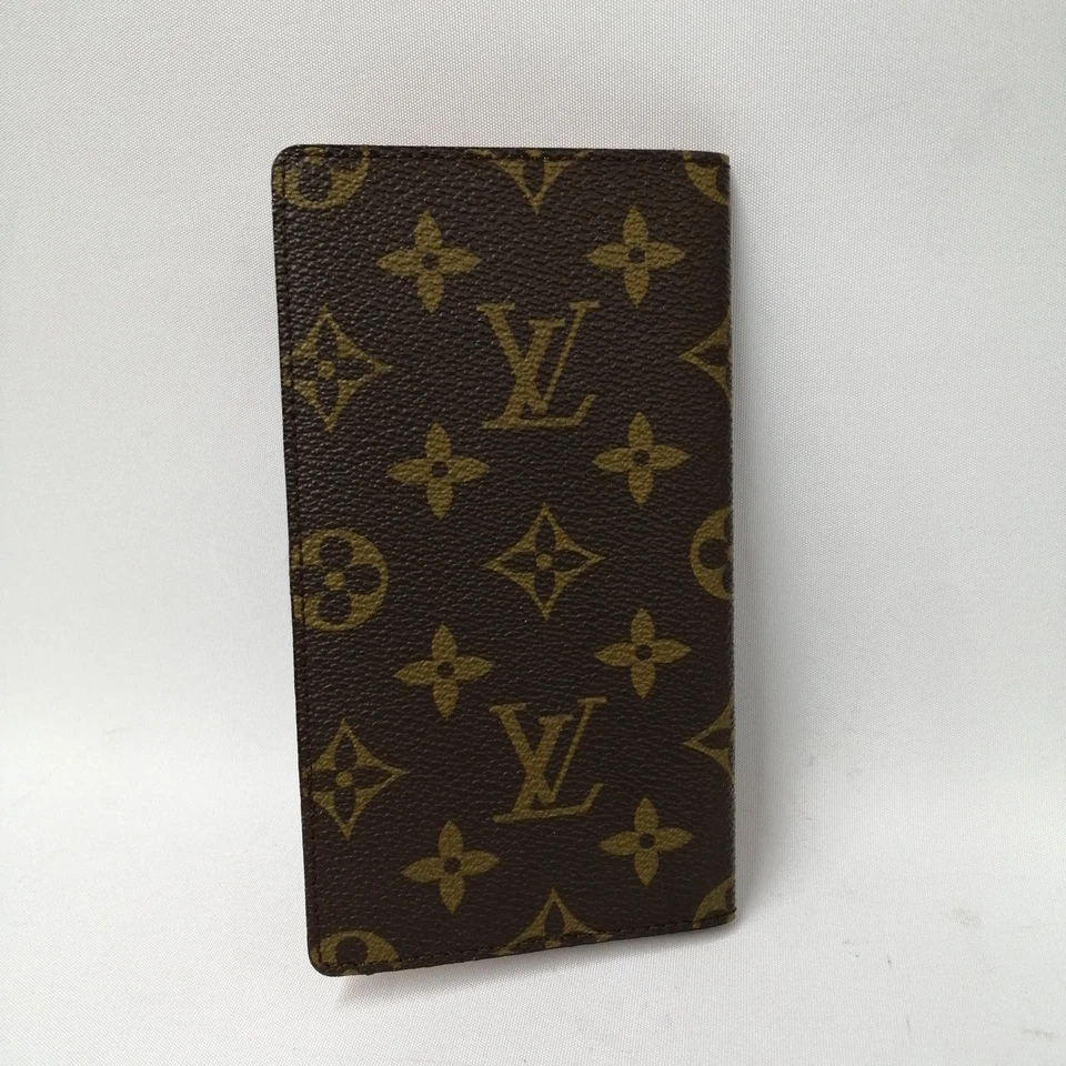 Housse de carnet horizontale Louis Vuitton monogramme agenda toile marron uni... - Photo 2/4