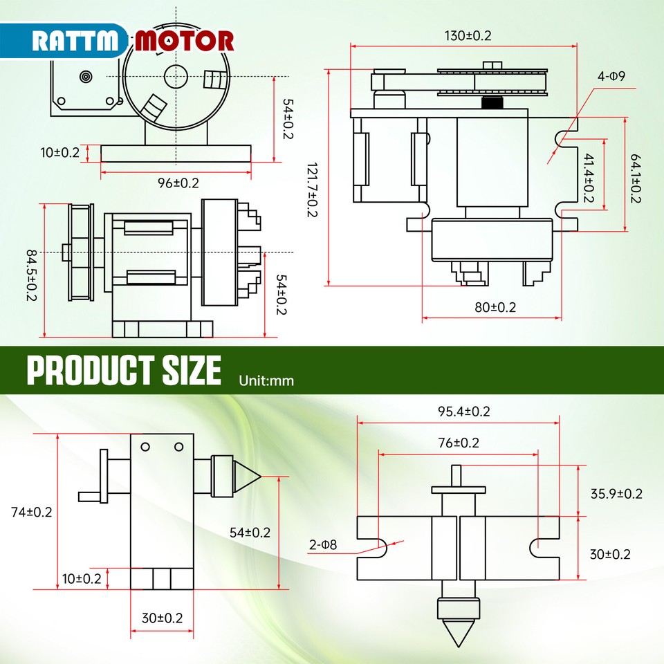 Router Table Feed Rotation 【US】 CNC Router Rotary Table 4:1 Rotation 4th Axis 3 Jaw 65mm Chuck w ...