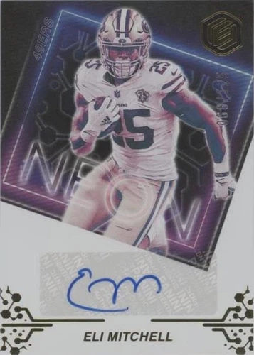 2022 Panini Elements Elijah Mitchell #NS-EM