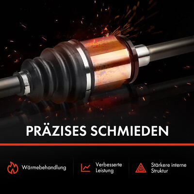 Arbre de transmission universel à cannelures multiples adapté à la