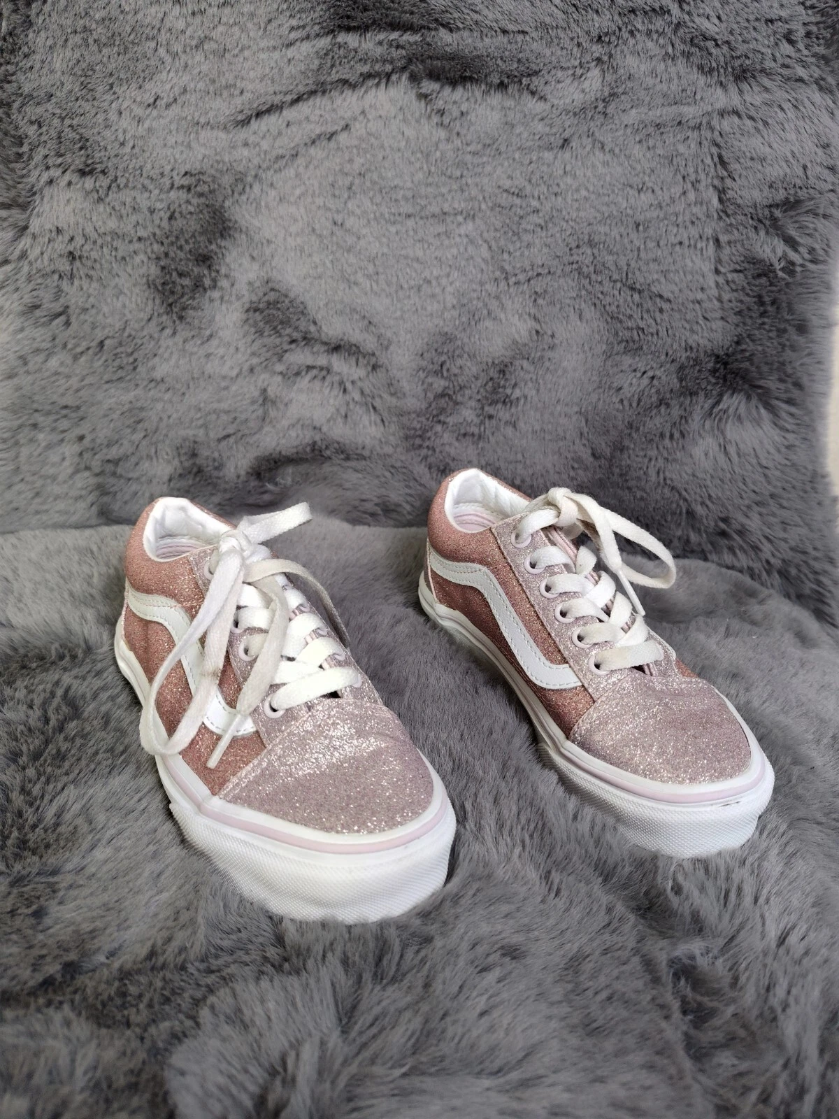 Sneakers Vans Oldol Skoolna bamb 12.0 rosater glitterte string scarp bassel casual