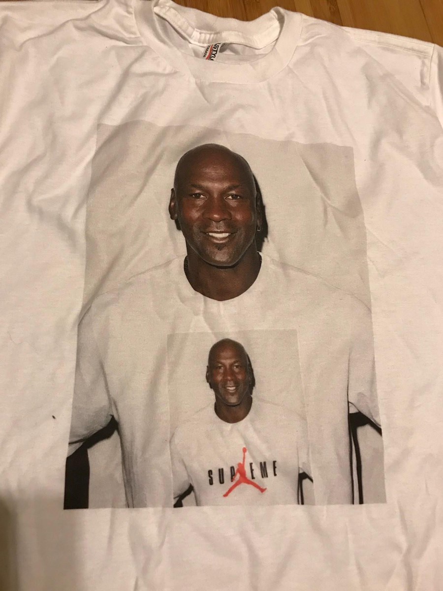 Micheal Jordan Terry Richardson Supreme Photo Tee By Scapegoat Sz