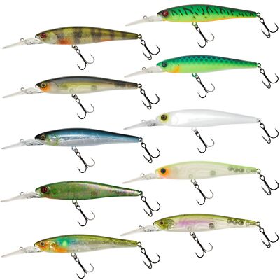 Illex Dowzvido 9cm 10,8g - Wobbler, Kunstköder, Raubfischköder, Spinnköder