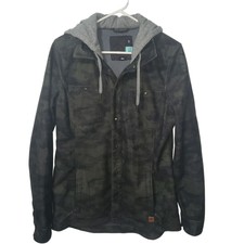 Volcom Eqs Camo Jacket Womens Large