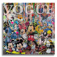 New York Vogue -  Limited Edition On Paper, Signed, Pop Art, Comics