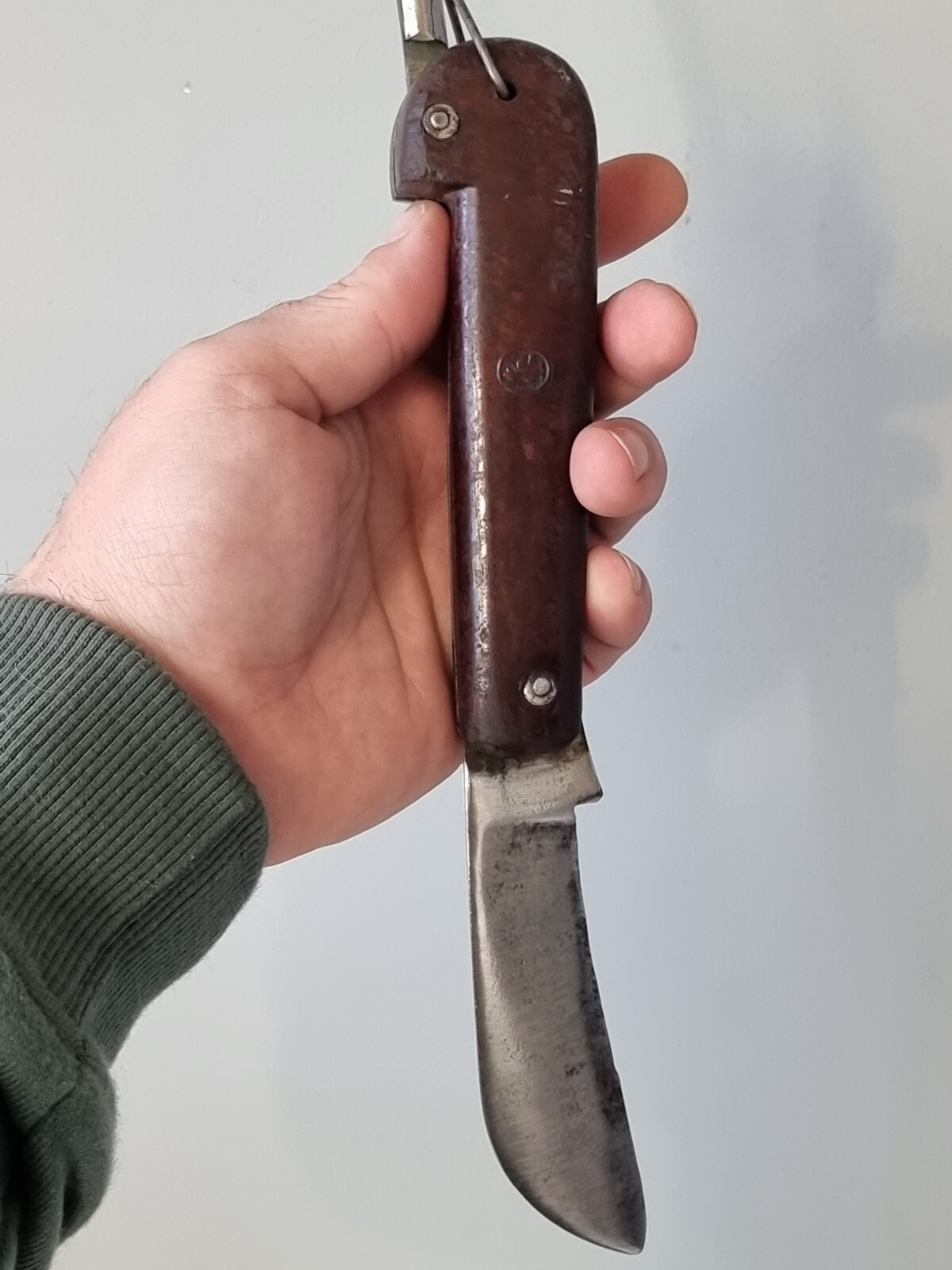 Boatswain Knife Vintage Boat Sailor Folding Spike Bakelite Handle