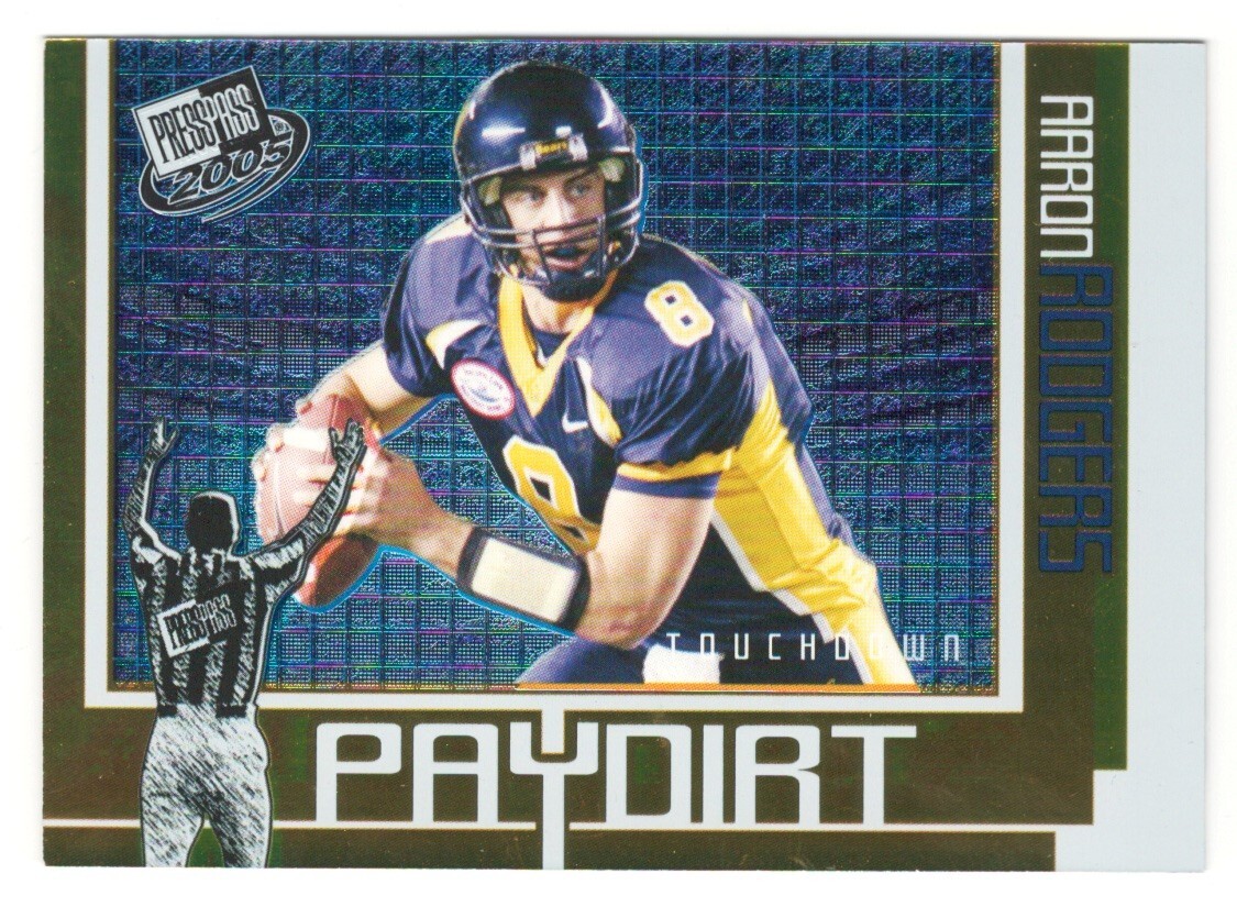 Aaron Rodgers 2005 Press Pass Paydirt #PD11 Rookie Card