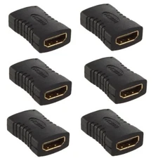 Hdmi Female To Hdmi Female Coupler Connector Pack 6pcs Adapter Extender F/f High