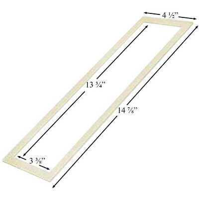 Buck Stove Stack Gasket (3 1/2'' x 14''): PO260570