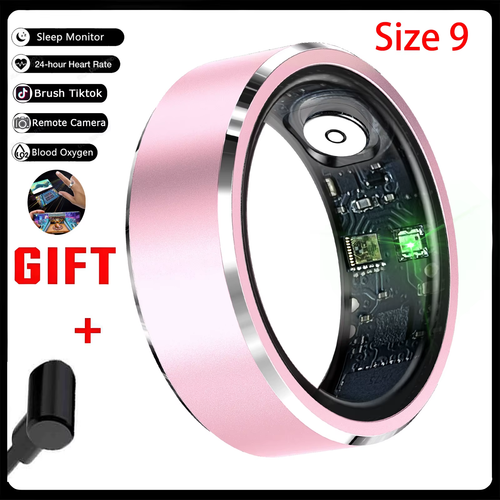 Smart Ring Gesture Control Function 5ATM Waterproof Heart Rate Blood Pressure Ox - Picture 14 of 25