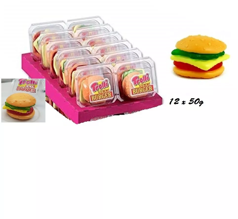 Gummy burger sale